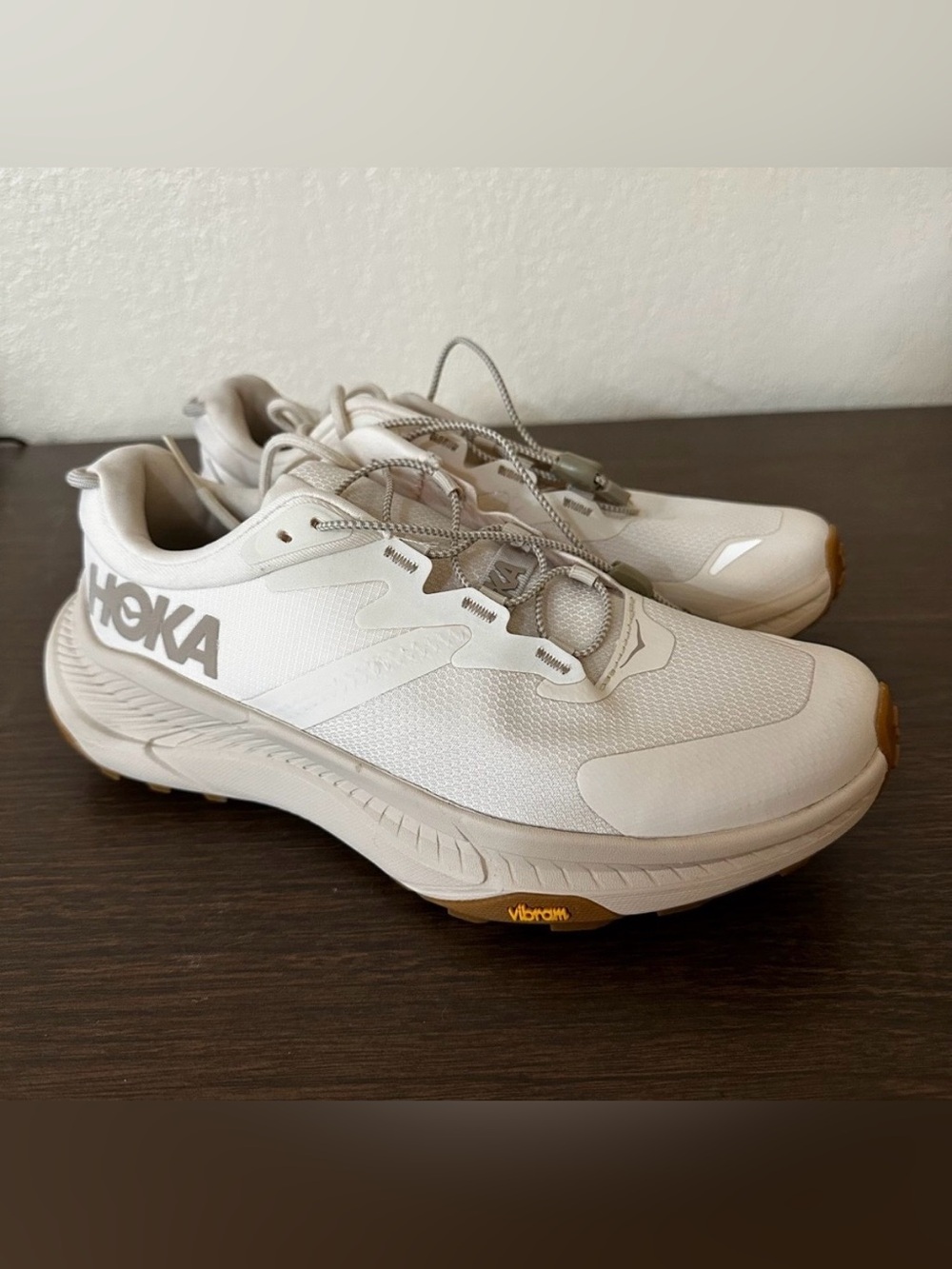 Hoka Women's Transport Sneakers in Eggshell